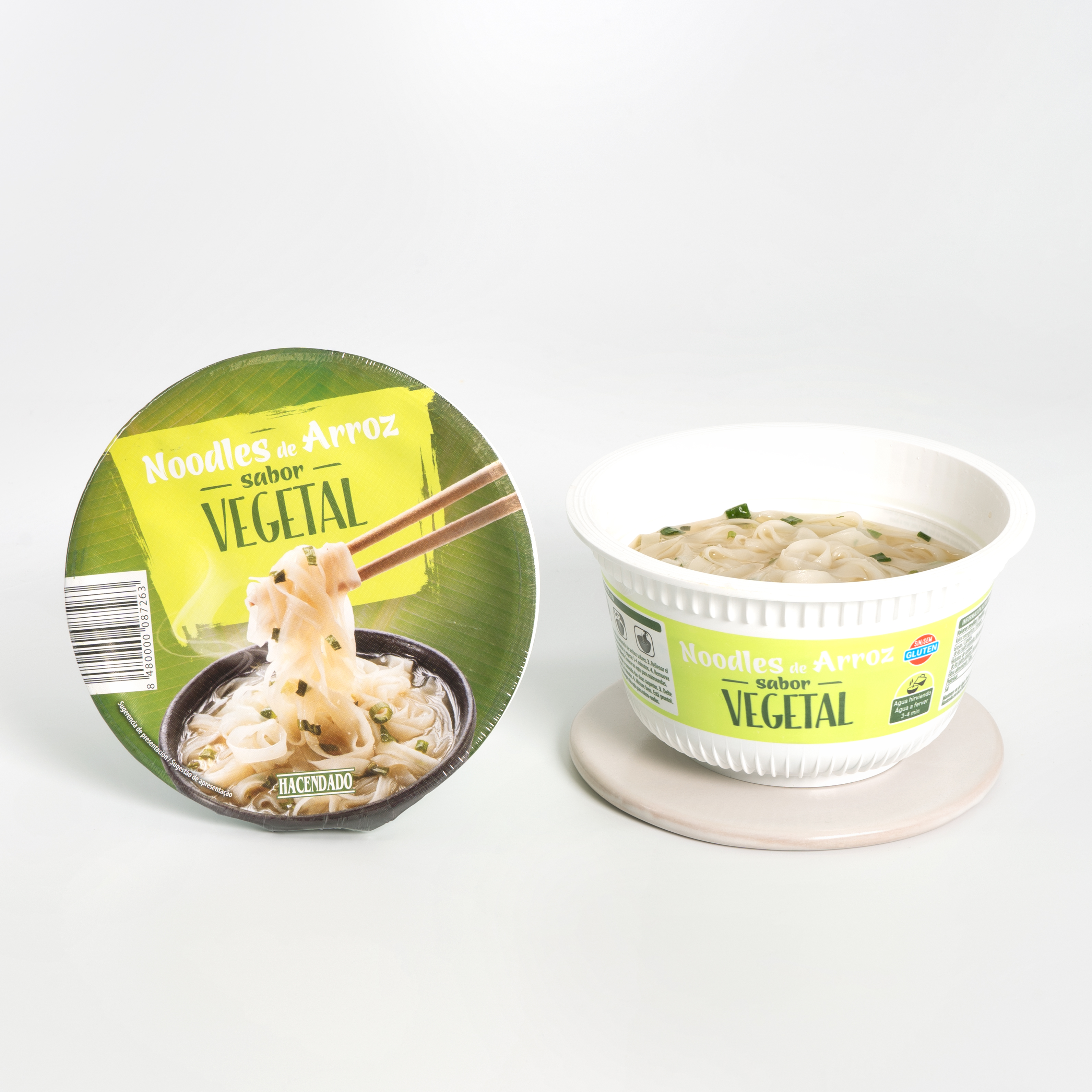 Noodles De Arroz Vegetal Mercadona NOVUM