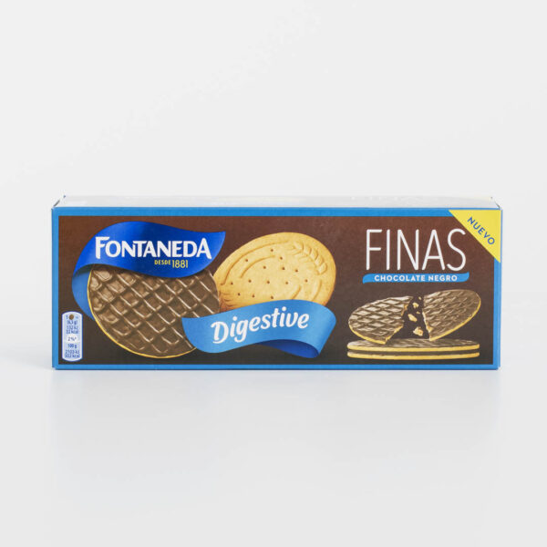 Fontaneda Digestive Finas Chocolate Negro