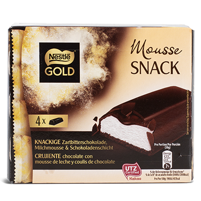 Mousse Snack Nestlé Gold