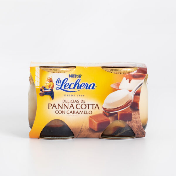 Delicias de Pannacotta con Caramelo La Lechera