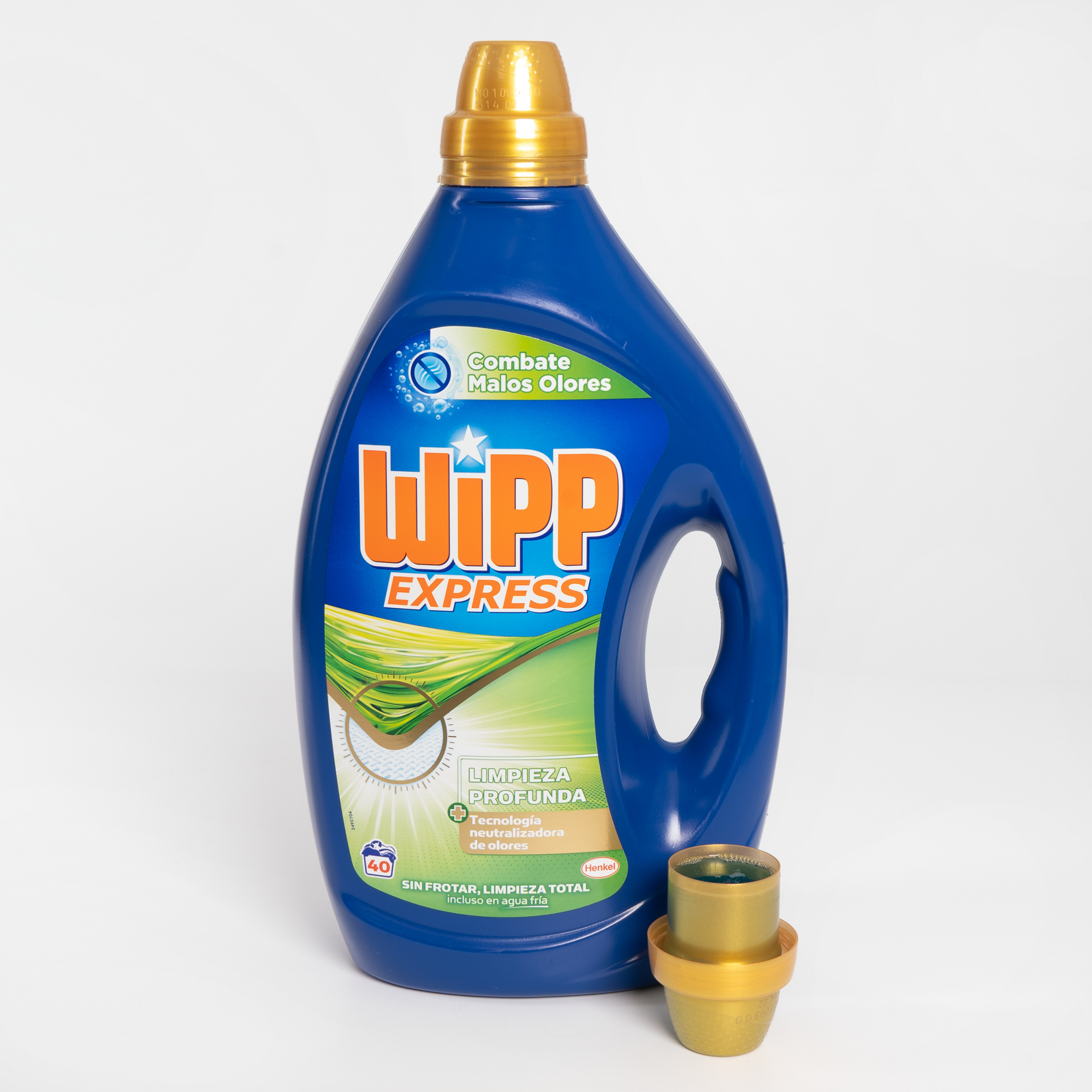Wipp Express Discs Detergente Antiolores 18 Dosis, Dosfarma