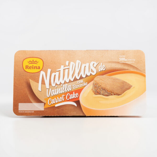 Natillas Carrot Cake Reina