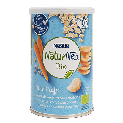 Nutripuffs Naturnes Bio Zanahoria