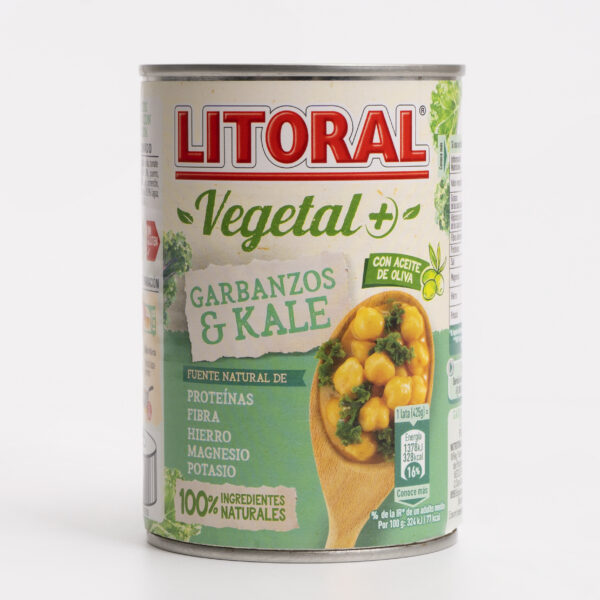 Litoral Vegetal+ Garbanzos y kale