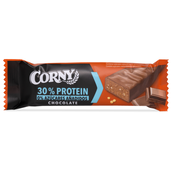 barrita proteína chocolate Corny