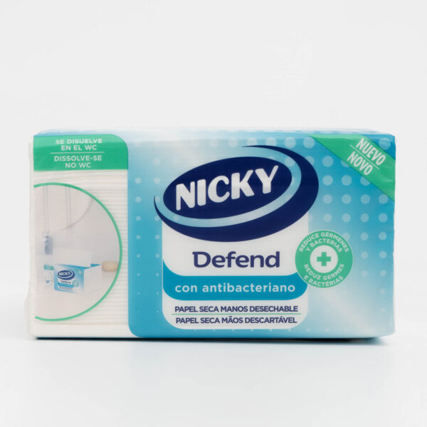 Papel antibacteriano Nicky Defend