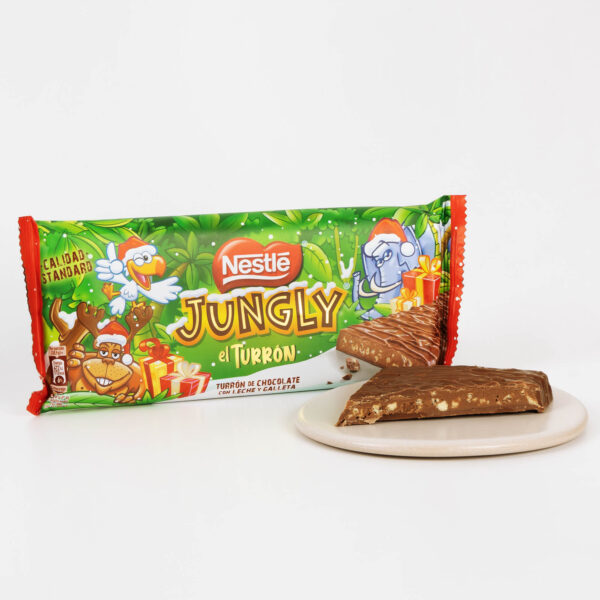 Turrón chocolate Nestlé Jungly